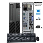 Lenovo ThinkCentre M82 SFF Desktop PC Core i5 3470 16GB 1TB HDD DVDRW Windows 10 Professional WiFi (Refurbished)