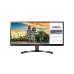 LG 34" Class LED Monitor, 5ms 75Hz UltraWide Full HD IPS LED with AMD FreeSync (34WK500-P)