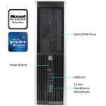 HP Compaq 8000 Elite SFF Windows 10 Home Desktop Computer C2D 8GB 1TB WiFi Keyboard Mouse (Refurbished)