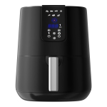 Uber Appareillage 5 qt. Programmation numérique Air Fryer en noir