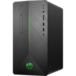 HP Pavilion 690-0067c Gaming Desktop - Shadow Black (Ryzen 7 1700/16GB RAM/1TB HDD/Windows 10) - Refurbished, English