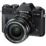 Fujifilm X-T20 Mirrorless Digital Camera with 18-55mm Lens (Black) (International Version w/Seller Provided Warranty)