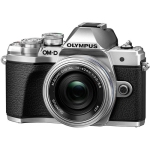 Olympus OM-D E-M10 Mark III Mirrorless Camera with 14-42mm EZ Lens (Silver) (International Version w/Seller Provided Warranty)