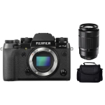 Fujifilm X-T2 Mirrorless Digital Camera with 18-55mm Prime Lens Kit International Version w/Seller Provided Warranty