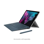 Microsoft Surface Pro 6 12.3" Tablet, Intel Core i7-8650U, 8GB LPDDR3 RAM, 256GB SSD, Windows 10 Pro - Black (LQH-00016)