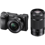 Sony a6300 Mirrorless Digital Camera with 16-50mm and 55-210mm Lenses Kit (International Version w/Seller Provided Warranty)