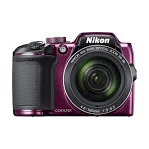 Nikon COOLPIX B500 Digital Camera (Purple) (International Version w/Seller Provided Warranty)
