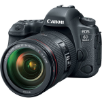 Canon EOS 6D Mark II DSLR Camera with 24-105mm f/4L IS II USM Lens (International Version w/Seller Provided Warranty)