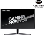 Samsung 27" WQHD 144Hz 4ms GTG Curved VA LED Gaming Monitor (LC27JG52QQNXZA) - Dark Silver -Open Box