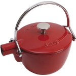 Staub Cherry Red Teapot - 1.16 qt. / 1.1 L