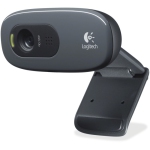 Logitech C270 Webcam - Black - USB 2.0 - 1 Pack(s)