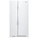 Whirlpool 36" 24.9 Cu.Ft. Side-by-Side Refrigerator (WRS315SNHW) -White -Open Box -Perfect Condition