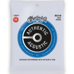 Martin Authentic SP Acoustic Guitar Strings - 80/20, Light