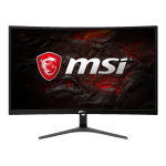 MSI OPTIX 24" G24VC 1800R Curve Widescreen 1080p FreeSync HDMI VGA Gaming Monitor (Black/Gun Metal)