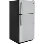 GE 30" 18 Cu. Ft. haut congélateur réfrigérateur wth LED Éclairage (GTE18FSLKSS) - Acier inoxydable