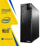 Lenovo ThinkCentre M83 SFF PC Core i7-4770 16GB RAM 256GB SSD DVD Windows10 Professional HDMI WiFi Tecnocanada Refurbished