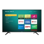 HISENSE 65" CLASS 4K ULTRA HD (2160P) HDR ROKU SMART LED TV (65R6E) - REFURBISHED