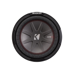 Kicker CWR104 CompR 10" Subwoofer Dual Voice Coil 4-Ohm