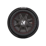 Kicker CWRT102 CompRT 10" Shallow Subwoofer Dual Voice Coil 2-Ohm