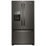 Whirlpool 36" French Door Refrigerator (WRF555SDHV) - Black Stainless - Open Box - Scratch & Dent