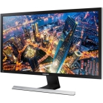 Samsung 28" 4K UHD 60Hz 1ms GTG TN LED FreeSync Gaming Monitor (U28E590D) - Black/Titanium Silver - Refurbished
