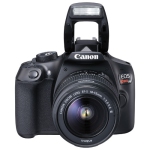 Canon EOS Rebel T6 DSLR Camera with EF-S 18-55mm f/3.5-5.6 DC III Lens Kit - Refurbished