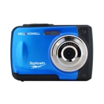 Bell+Howell Splash WP10-BL 16.0 Megapixel Waterproof Digital Camera with 2.4-Inch LCD & HD Video (Blue)