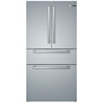 Bosch 800 Series 36" 21 Cu. Ft. Contre-dépôt 4-Door Réfrigérateur de porte français (B36CL80SNS) - Acier inoxydable