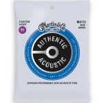 Martin Authentic SP Acoustic Guitar Strings - 80/20, Custom Light