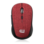 Adesso Technology Wireless Optical Mouse - Red (IMOUSE S80R)
