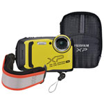 Fujifilm Finepix XP140 Waterproof / Shockproof / Wi-Fi 16.4MP 5x Optical Zoom Digital Camera - Yellow