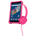 Disney Kids airBook 7" 16GB Android 9 GO Tablet With Headphone - Pink - Only at Best Buy