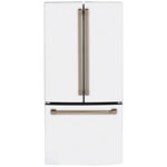 Café 33" 18.6 Cu. Ft. Energy Saving Réfrigérateur de porte français avec distributeur d'eau (CWE19SP4NW2) - Blanc mat