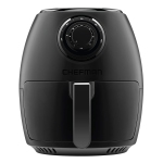 Chefman TurboFry 3.5L Air Fryer Dual Control Temperature, 60 Minutes Timer and Dishwasher Safe Basket Black