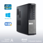DELL Optiplex 9010 Desktop, Intel Core i7-3770 3.4GHz/ 24GB RAM/ 240GB SSD+500GB/ DVD/ Windows 10 Pro - Refurbished