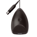 Shure MX391 Omnidirectional Microflex Boundary Microphone w/ Preamp - Black