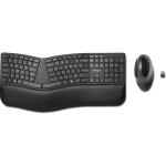 Kensington Pro Clavier et souris ergonomique Bluetooth sans fil - noir - (K75406US)