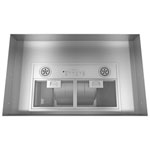 GE 20" Insert de capot personnalisé (UVC7300SLSS) - Acier inoxydable