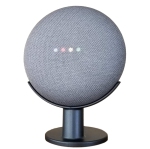 Mount Genie Google Home Mini Pedestal: Improves Sound Visibility and Charcoal