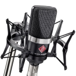 Neumann TLM 102 Studio Set Large Condenser Microphone - Black