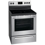 Frigidaire 30" 4.8 Cu. Ft. Électricité (FCRE305CAS) - Acier inoxydable - Ouvrir la boîte - Gratte-toi & Dent