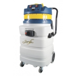 JV420HD Wet/Dry Commercial Vacuum for Jobsite Cleanup with 22.5 gal (85 L) Tank, 2 Motors, 10' Hose, Power Outlet