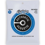Martin Authentic SP Acoustic Guitar Strings - 80/20, Medium, 3 Pack