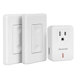 DEWENWILS Wireless Remote Wall Switch and Outlet, Plug in Remote Control Light Switch, No Wiring, Expandable, 100 ft RF