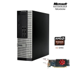 Gaming PC-Dell 7020 SFF Intel i7 4770 @ 3.4GHz, 16GB RAM, 256GB SSD, AMD Radeon HD8490 1GB, Win 10 Pro HDMI *Refurbished*