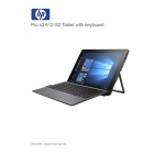 HP Pro x2 612 G2 i5-7Y57 8GB 256GB SSD 12? with Keyboard WIN 10 PRO