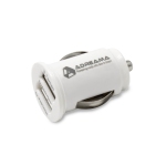Adreama 2 Port Car Charger - White