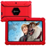 Contixo 7" Kids Tablet V8-2 Android 8.1 Parental Control 16GB WiFi Camera 20+ Learning Apps & Games+ Kid-Proof Case - Red