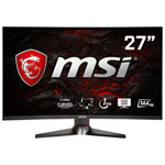 MSI Optix 27" FHD 165Hz 4ms GTG Curved VA LCD FreeSync Gaming Monitor (MAG270CR) - Black