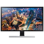 Samsung 28" 4K UHD 60Hz 1ms GTG TN LED FreeSync Gaming Monitor (U28E590D) - Black/Titanium Silver - Open Box